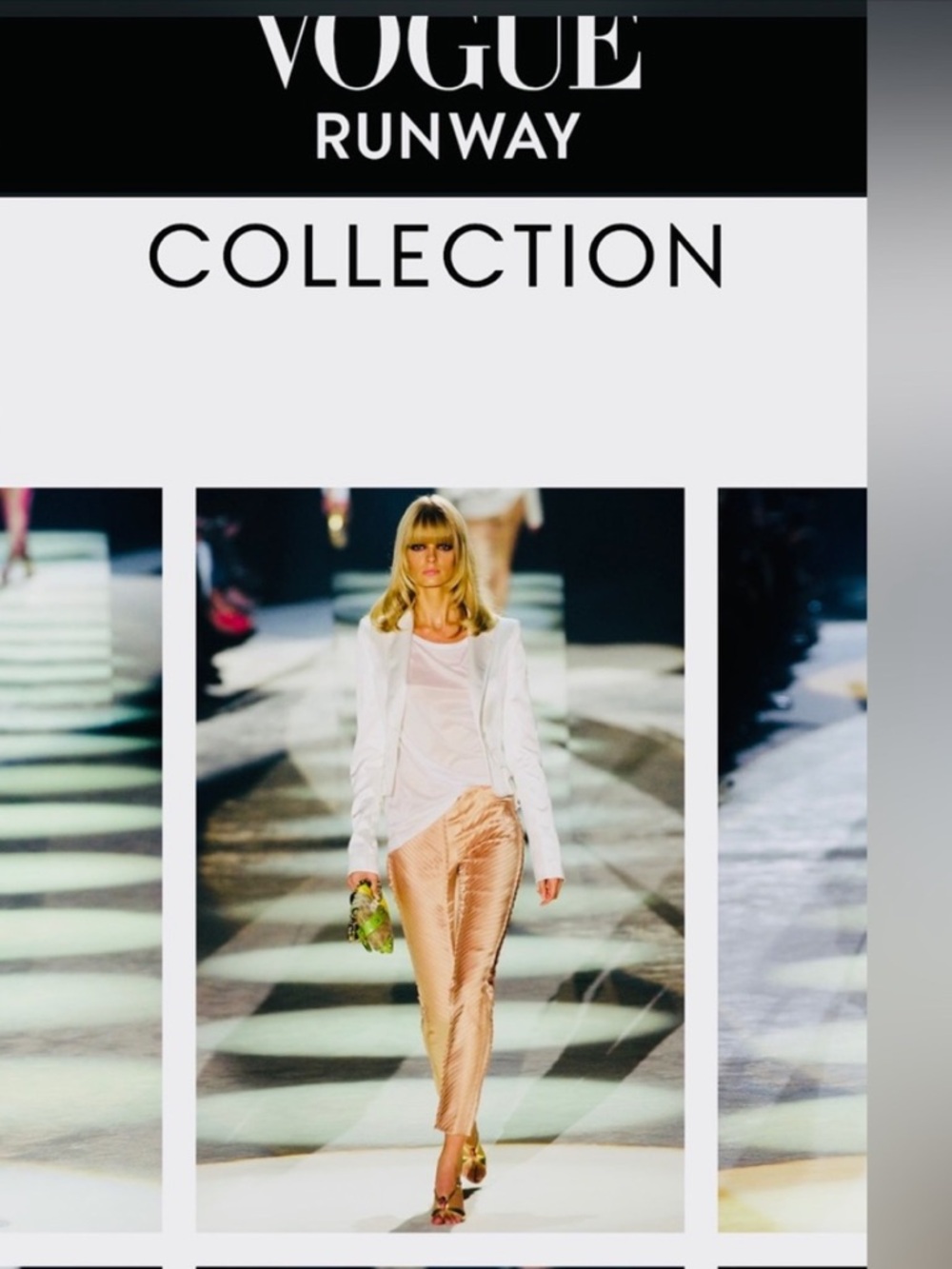 SAND PELLE S. CUOIO WHIPS LAME GOLD 04 ICON TOM FORD GUCCI FAREWELL RUNWAY HEEL
